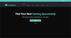 Desktop Screenshot of hellogamers.com