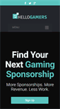 Mobile Screenshot of hellogamers.com